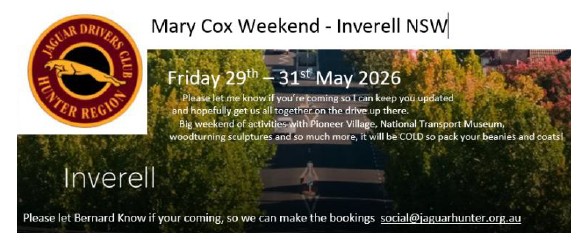 2026 - Mary Cox Weekend