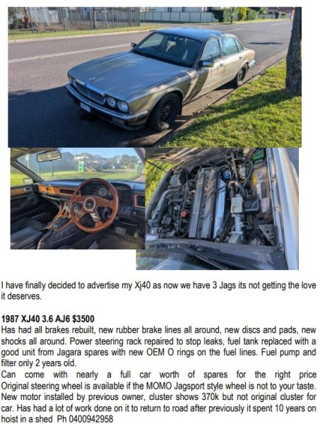 XJ40 1987